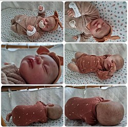 Bébé reborn du kit Courtney 2kg890 pour 50 cm (ADOPTÉE)