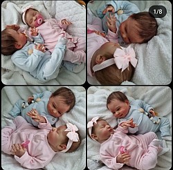 Bébés reborn du kit Laura et Sebastian (ADOPTÉS)