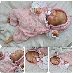 Bébé reborn du kit Romilly 2kg050 pour 47 cm (ADOPTÉE)