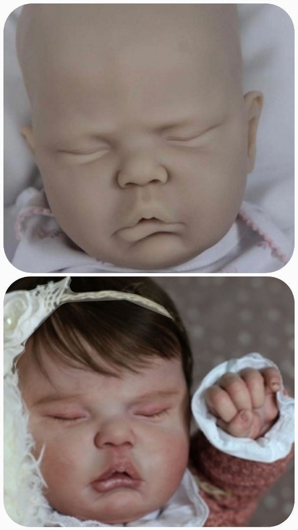 Evelyn de Cassie Brace ( Environ 58 cm ) En cours de réalisation ,elle sera disponible