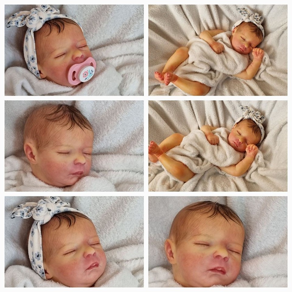 Bébé reborn du kit Callie Realborn en cours(elle sera disponible)
