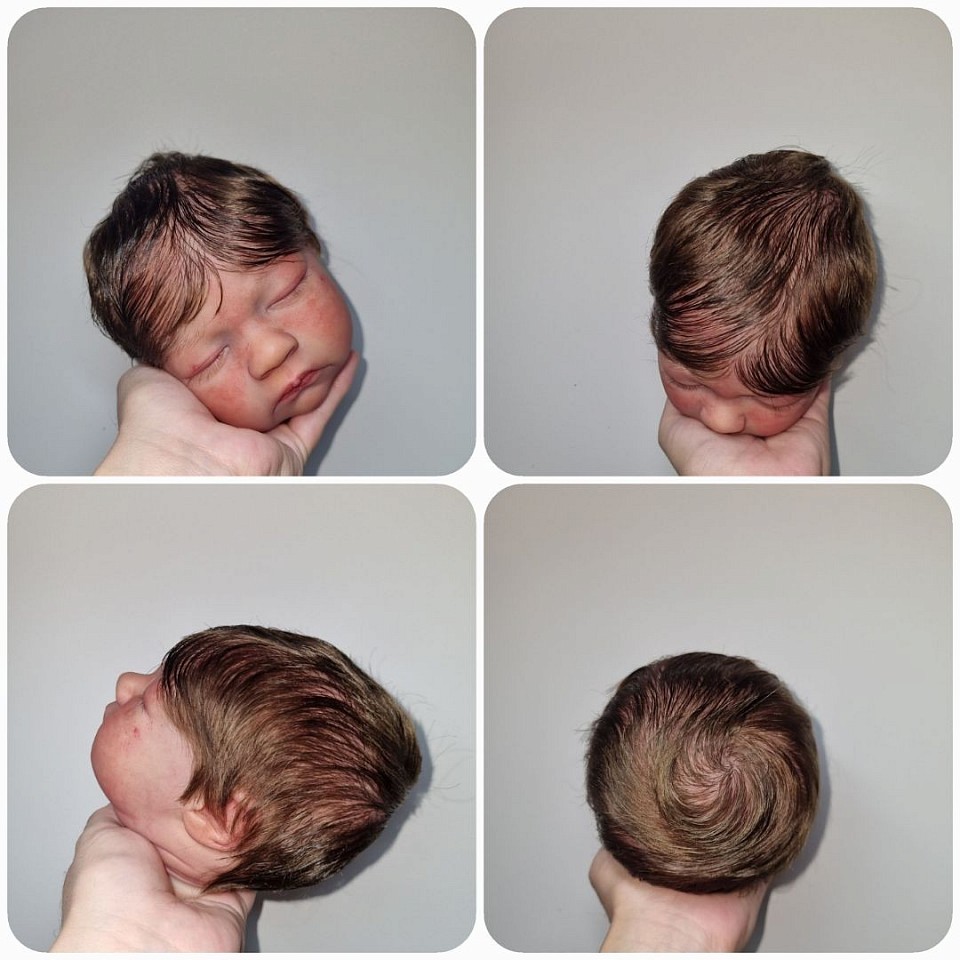 Les cheveux de la petite Alma sont terminés ( ADOPTÉE)