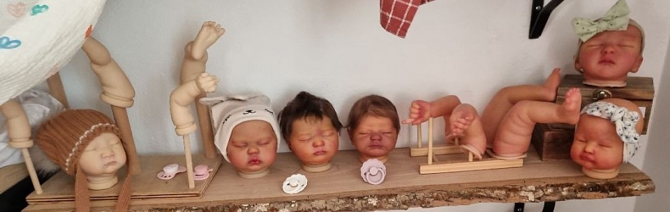 Voici tous le travail en cours à l'atelier