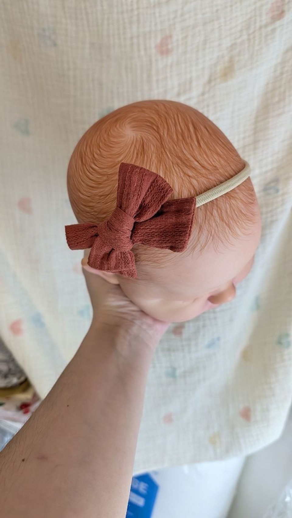 Le hair painting de bébé Brooklyn avance ( En commande )