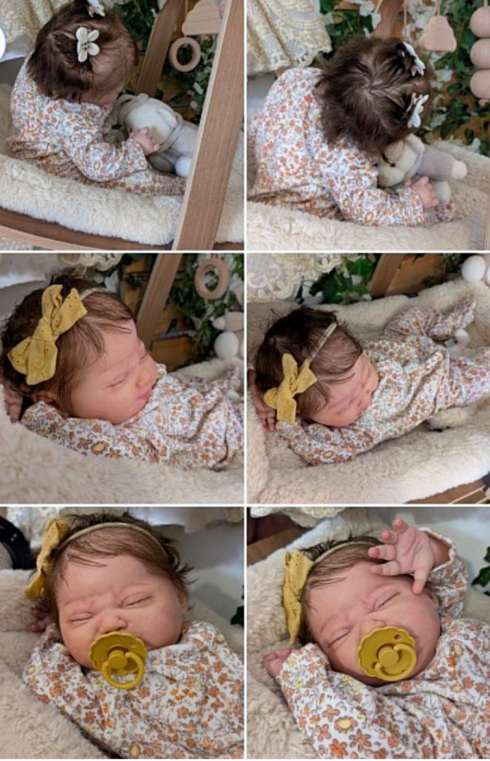 Bébé reborn du kit Fabrizia de Ping Lau Authentique avec certificat d'authenticité. 3kg690 pour environ 60 cm (ADOPTÉE)