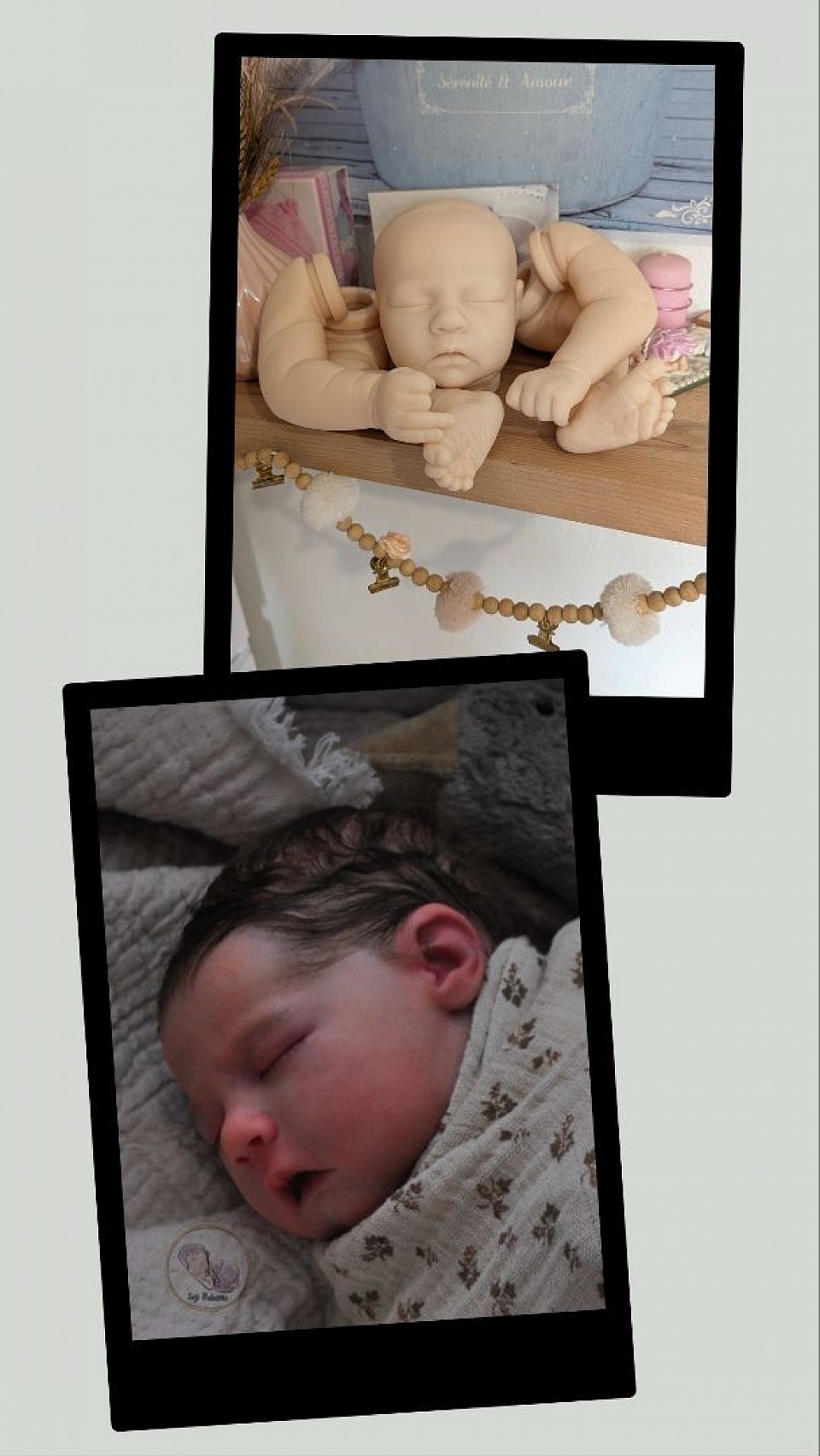 Kit Alma Asleep environ  50 cm une fois terminé