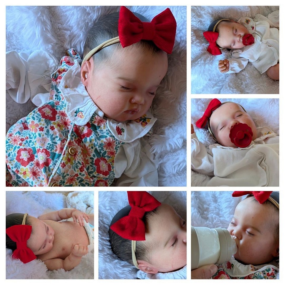 Bébé reborn du kit Ashia (Adoptée)