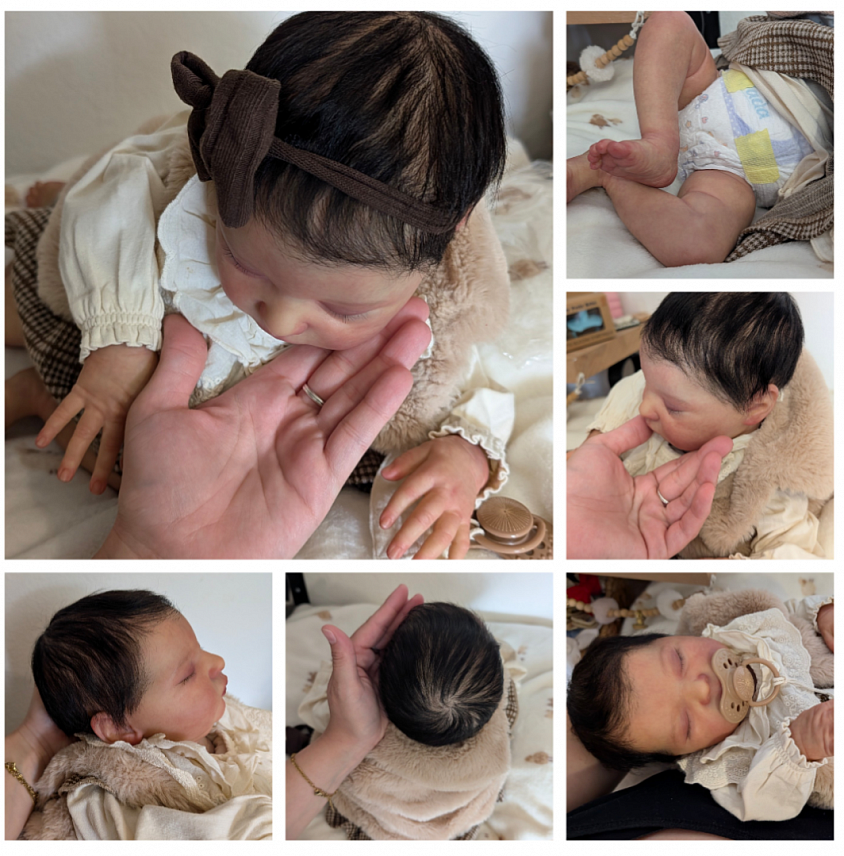 Bébé reborn du kit Laura de Bonnie Brown (ADOPTÉE)