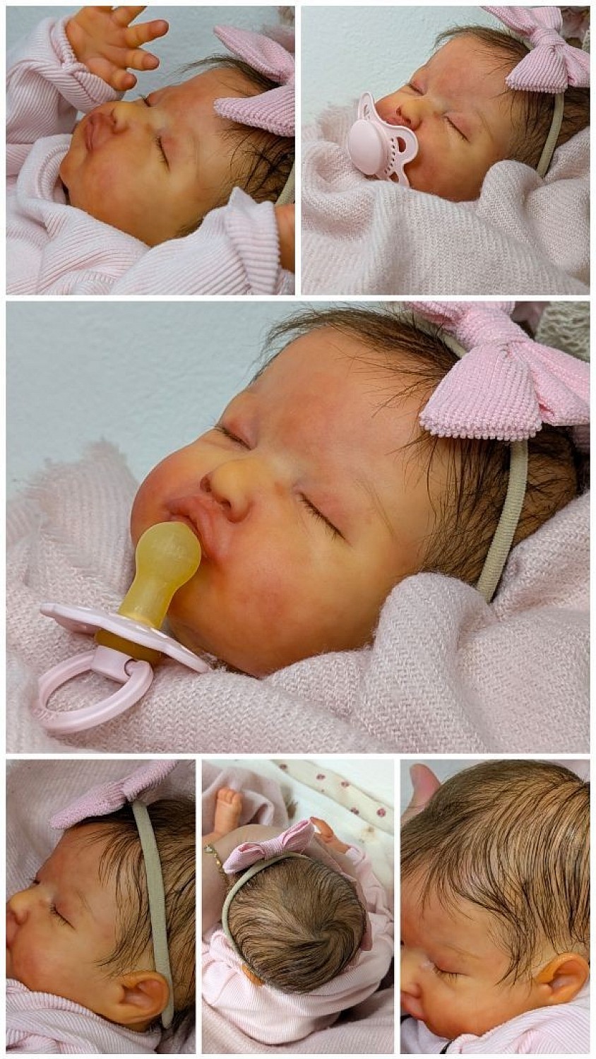 Bébé reborn du kit Angelina de Shi Mrofka Adoptée par Sylvie